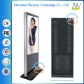 Full HD 46 inch floor standing lcd advertising touch display